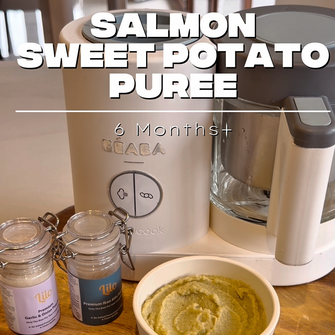 Salmon Sweet Potato Puree