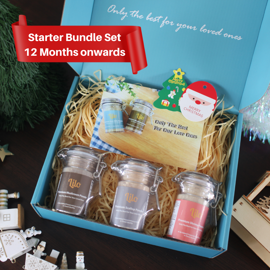 Lilo Xmas Festive Gift Box - Lilo Premium Ikan Bilis Powder