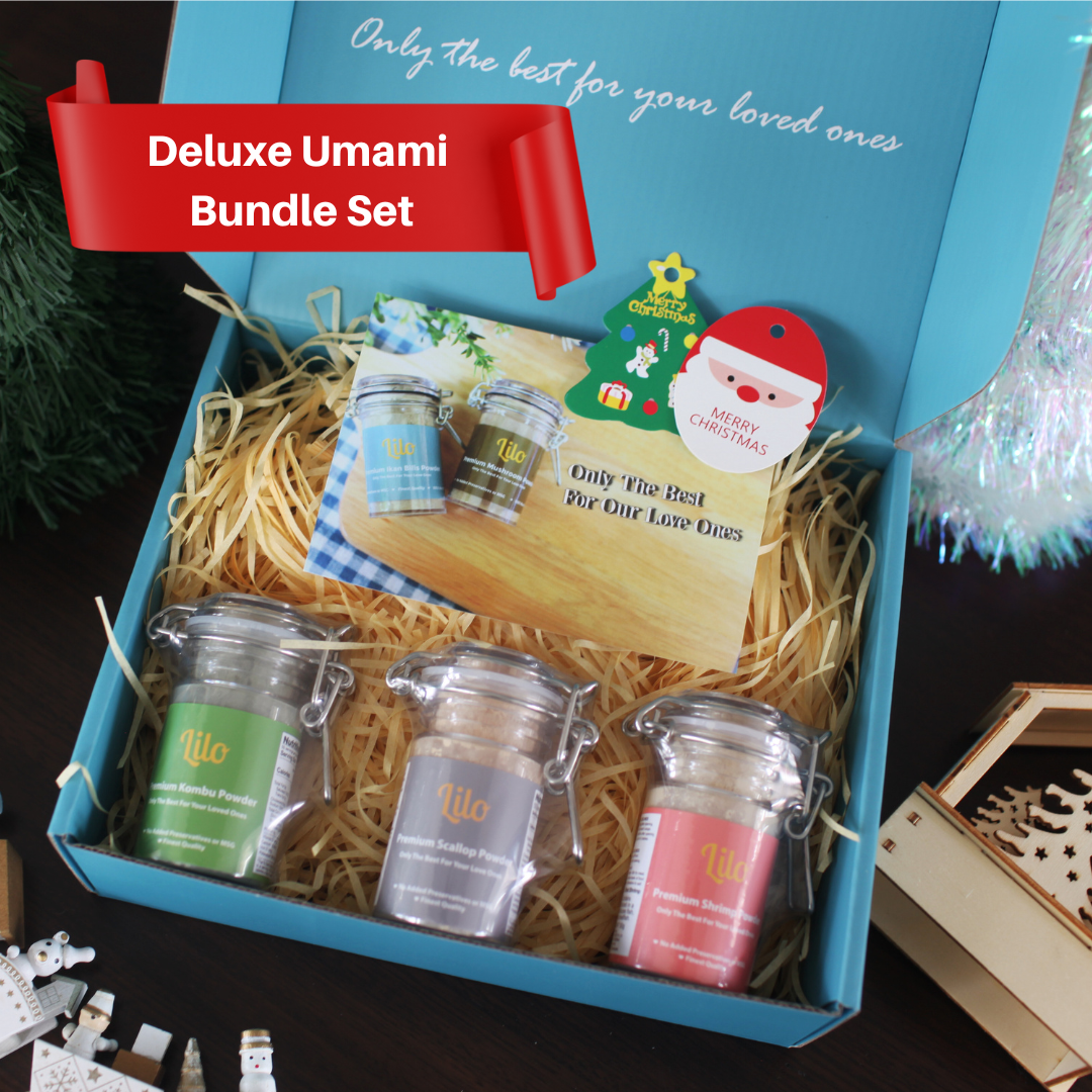 Lilo Xmas Festive Gift Box - Lilo Premium Ikan Bilis Powder