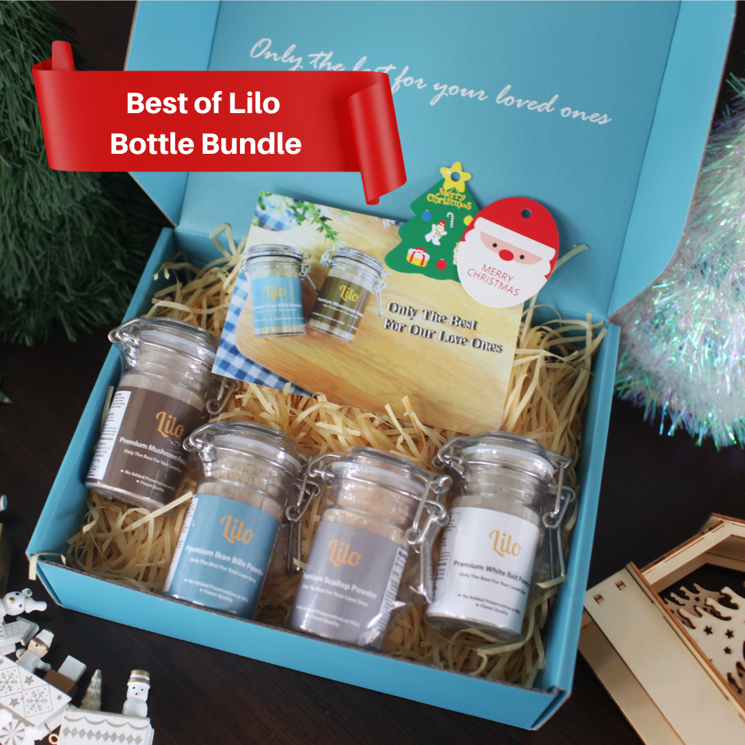 Lilo Xmas Festive Gift Box - Lilo Premium Ikan Bilis Powder